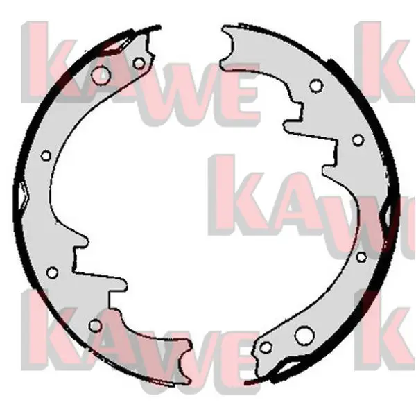 Handler.Part Brake shoe set KAWE 06010 1