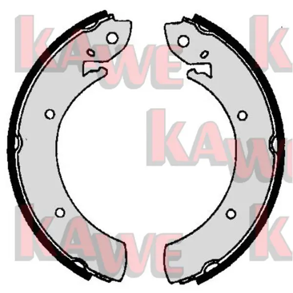 Handler.Part Brake shoe set KAWE 06070 1