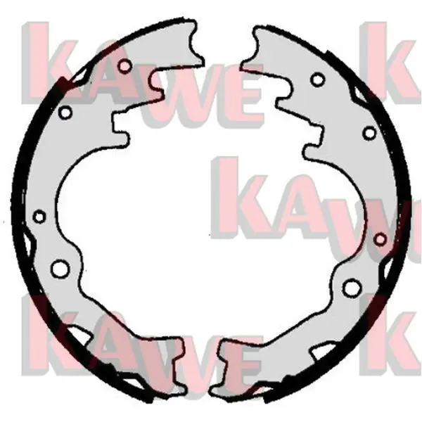 Handler.Part Brake shoe set KAWE 06520 1