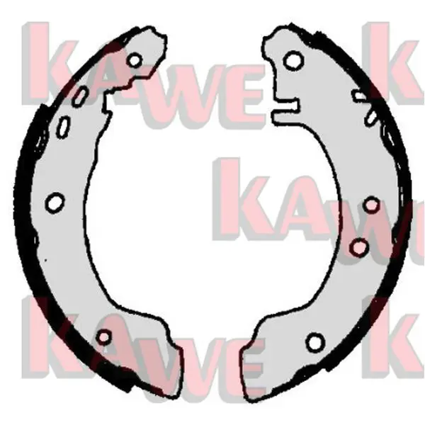 Handler.Part Brake shoe set KAWE 06780 1