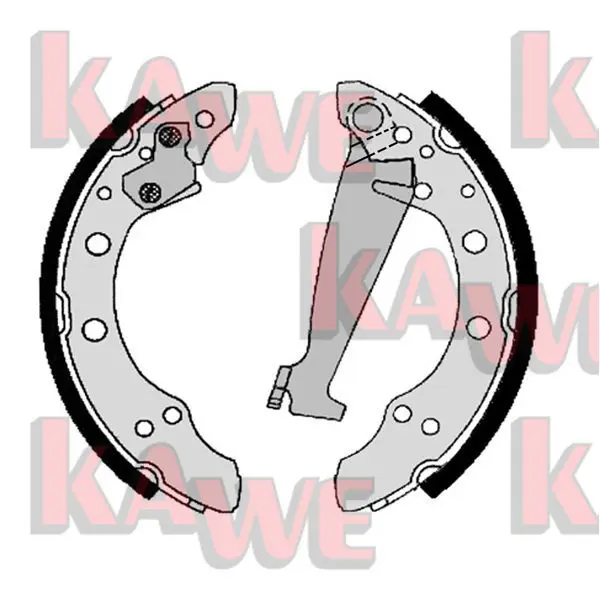 Handler.Part Brake shoe set KAWE 06830 1