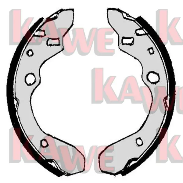 Handler.Part Brake shoe set KAWE 07010 1