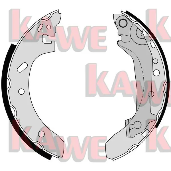 Handler.Part Brake shoe set KAWE 07155 1