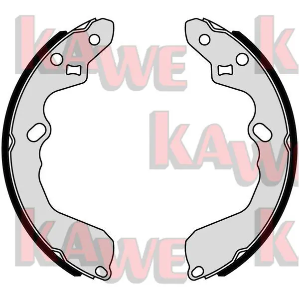 Handler.Part Brake shoe set KAWE 07190 1