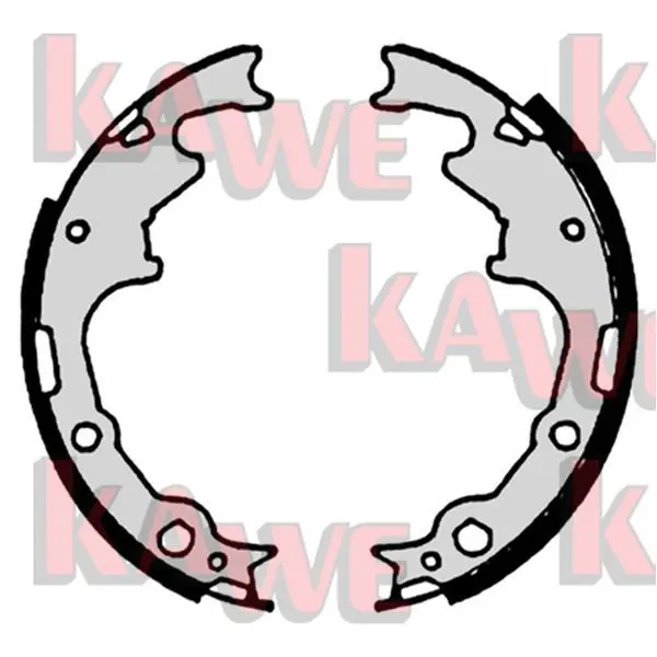 Handler.Part Brake shoe set KAWE 07240 1