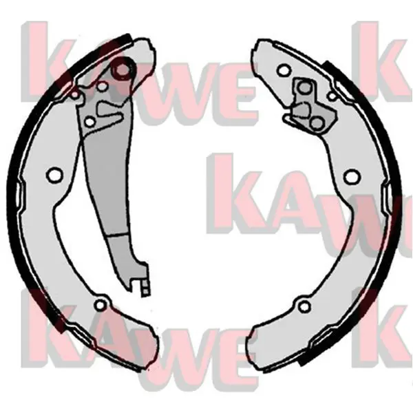 Handler.Part Brake shoe set KAWE 07300 1