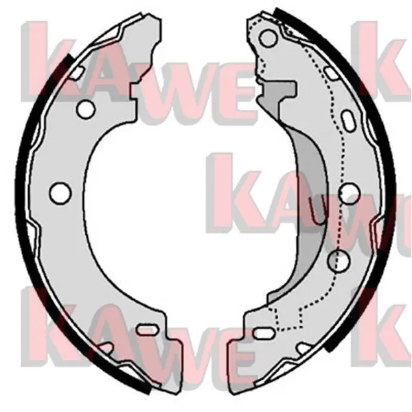 Handler.Part Brake shoe set KAWE 07330 1