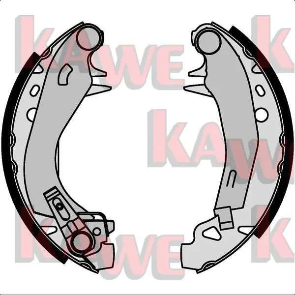 Handler.Part Brake shoe set KAWE 07570 1