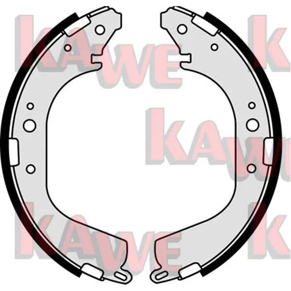 Handler.Part Brake shoe set KAWE 07780 1