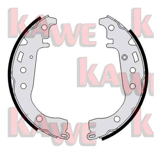 Handler.Part Brake shoe set KAWE 07860 1