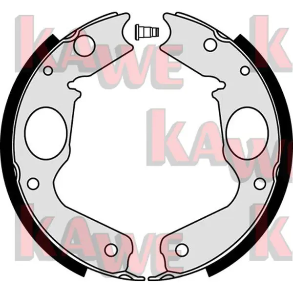 Handler.Part Brake shoe set, parking brake KAWE 08350 1