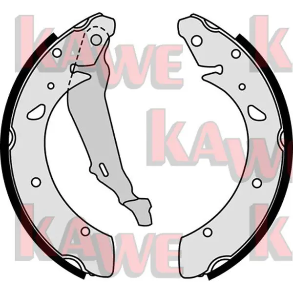 Handler.Part Brake shoe set KAWE 08390 1