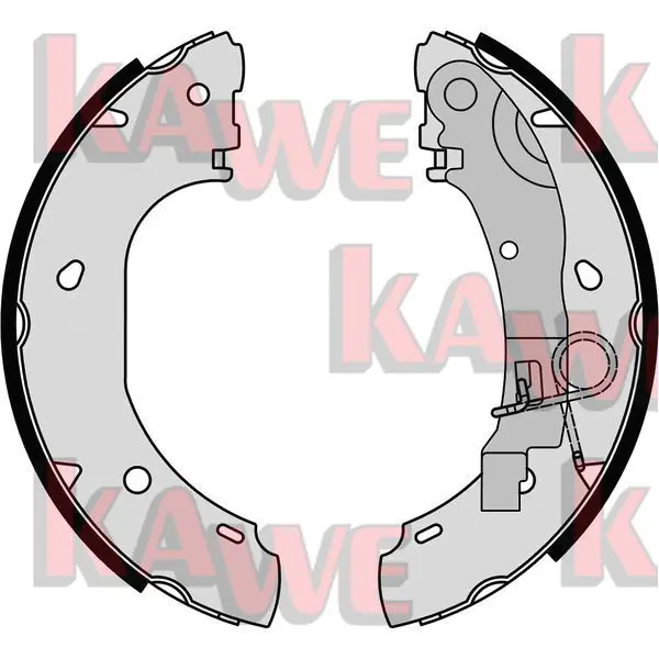 Handler.Part Brake shoe set KAWE 08540 1