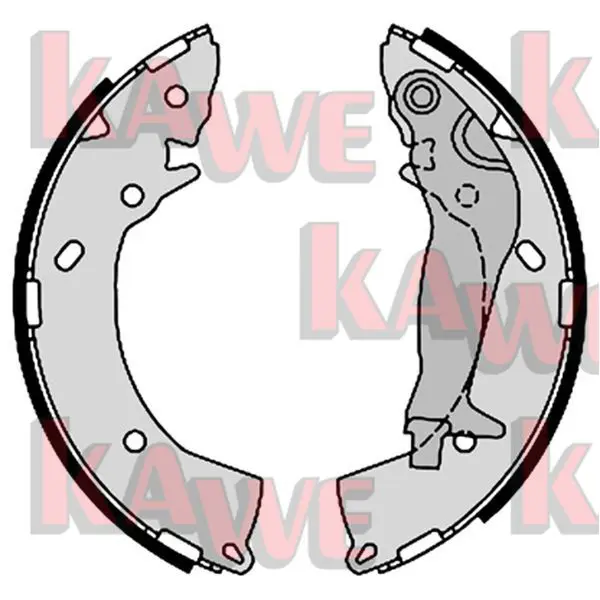 Handler.Part Brake shoe set KAWE 08670 1