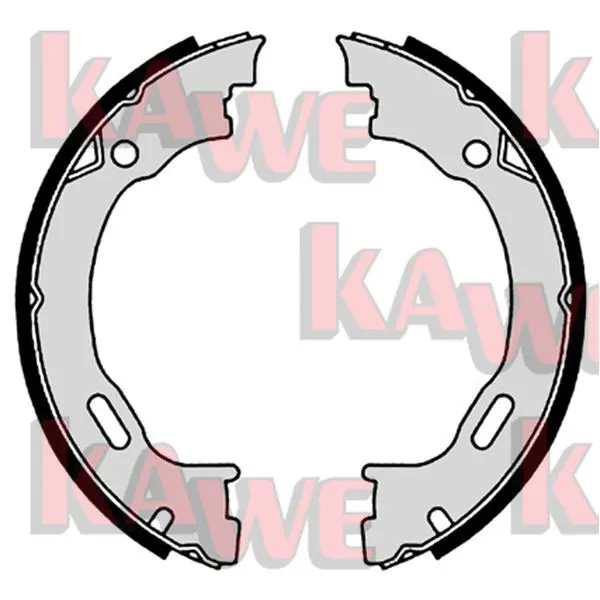 Handler.Part Brake shoe set, parking brake KAWE 08720 1