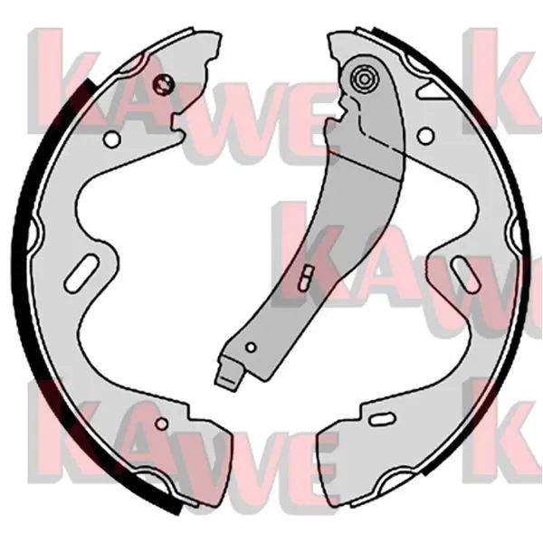 Handler.Part Brake shoe set KAWE 08730 1