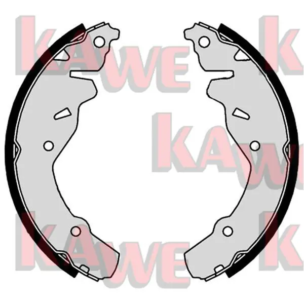 Handler.Part Brake shoe set KAWE 09180 1