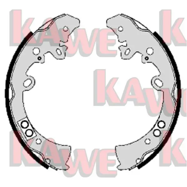 Handler.Part Brake shoe set KAWE 09200 1