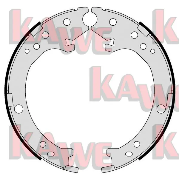 Handler.Part Brake shoe set, parking brake KAWE 09410 1