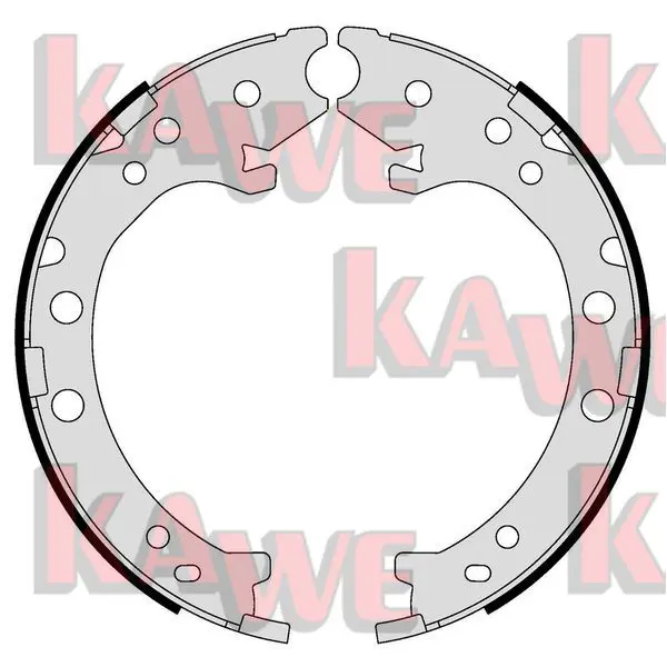 Handler.Part Brake shoe set, parking brake KAWE 09420 1