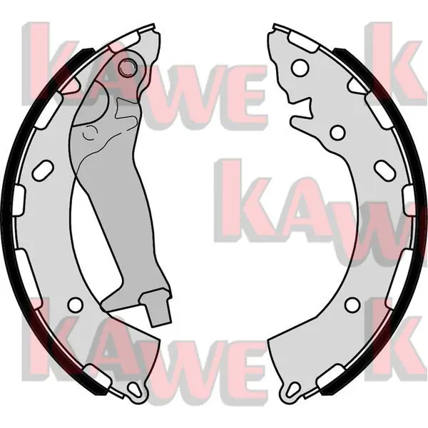 Handler.Part Brake shoe set KAWE 09450 1