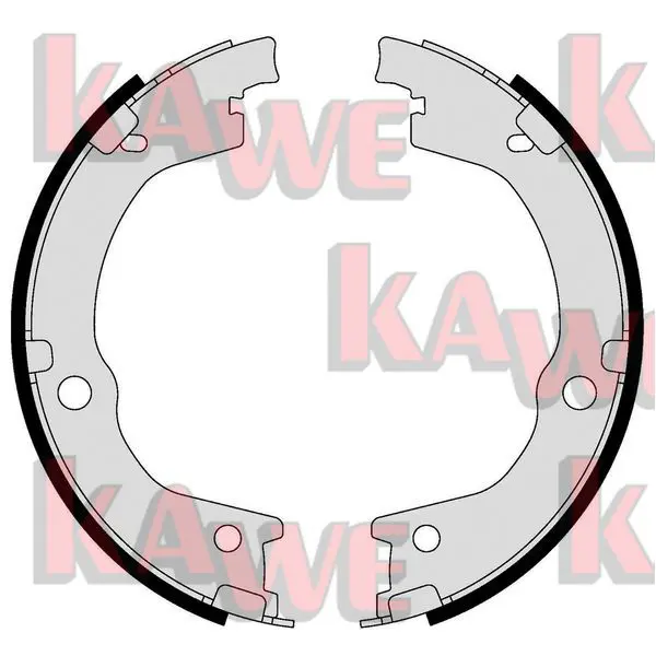 Handler.Part Brake shoe set, parking brake KAWE 09460 1