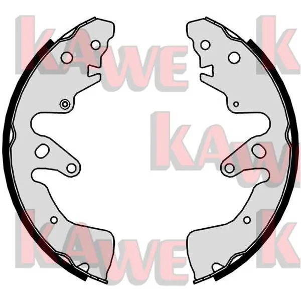 Handler.Part Brake shoe set KAWE 09960 1