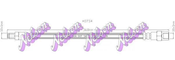 Handler.Part Brake hose KAWE H3734 1