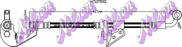 Handler.Part Brake hose KAWE H5290Q 1