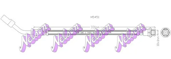 Handler.Part Brake hose KAWE H5451 1