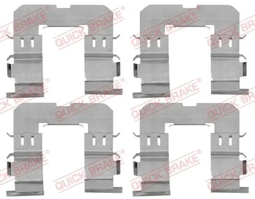 Handler.Part Accessory kit, disc brake pads KAWE 1091816 1