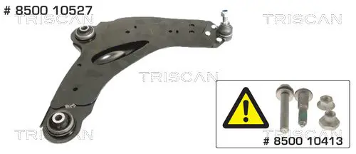 Handler.Part Track control arm KAWE 850010527 1