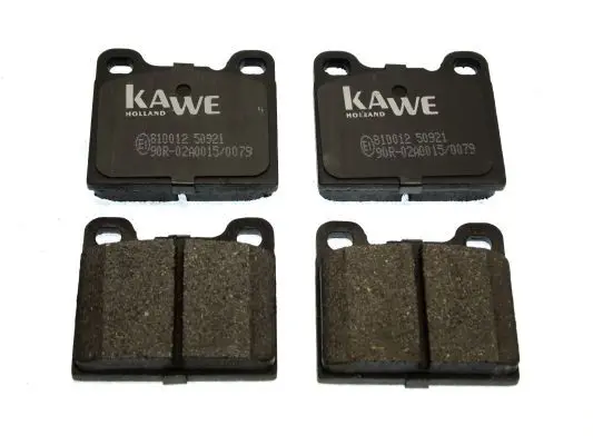 Handler.Part Brake pad set, disc brake KAWE 810012 2