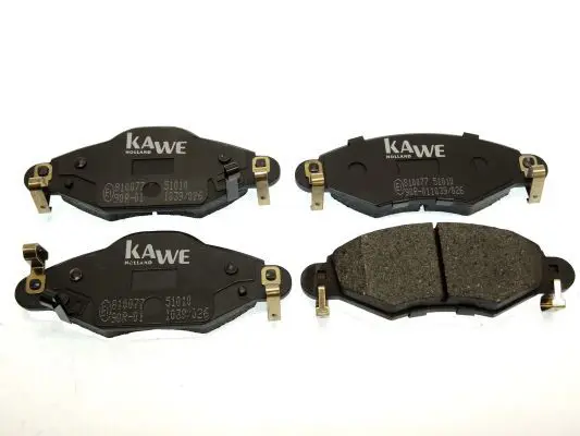 Handler.Part Brake pad set, disc brake KAWE 810077 2