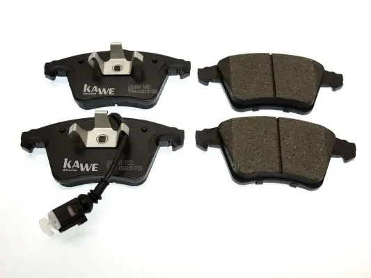 Handler.Part Brake pad set, disc brake KAWE 810086 2