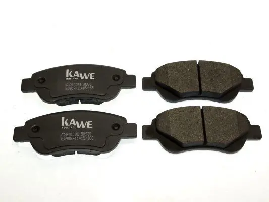 Handler.Part Brake pad set, disc brake KAWE 810092 2