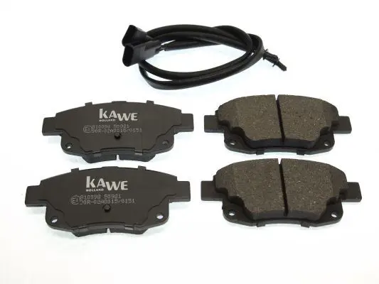 Handler.Part Brake pad set, disc brake KAWE 810098 2