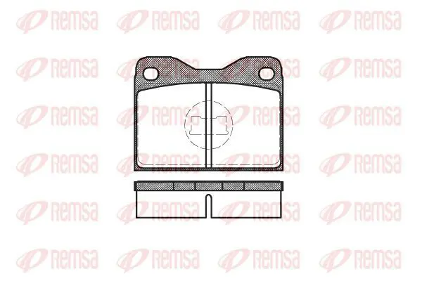 Handler.Part Brake pad set, disc brake KAWE 000830 2