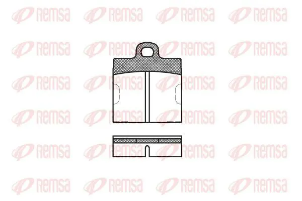 Handler.Part Brake pad set, disc brake KAWE 000900 2