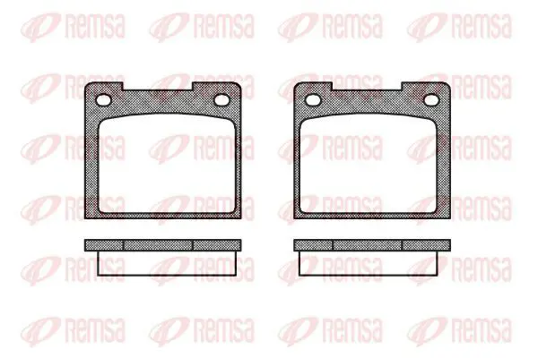 Handler.Part Brake pad set, disc brake KAWE 003920 2