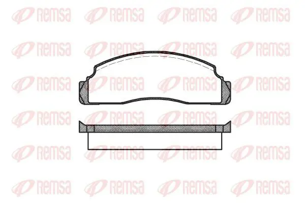 Handler.Part Brake pad set, disc brake KAWE 009100 2