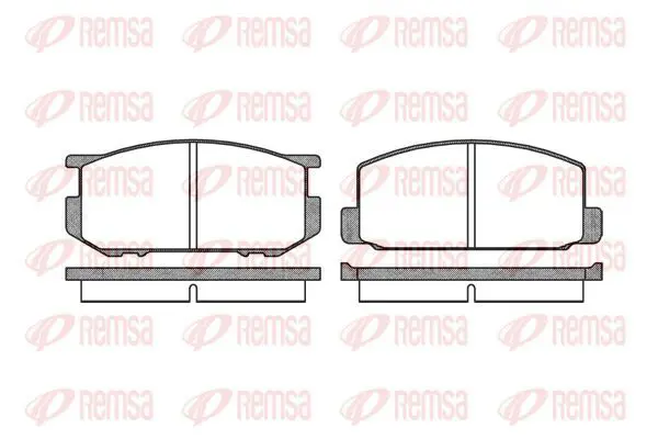 Handler.Part Brake pad set, disc brake KAWE 010900 2