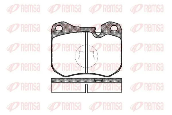 Handler.Part Brake pad set, disc brake KAWE 013100 2