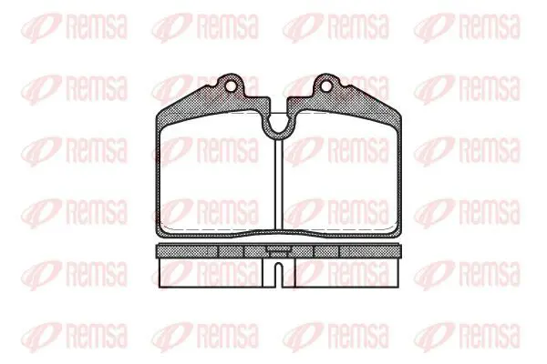 Handler.Part Brake pad set, disc brake KAWE 014020 2