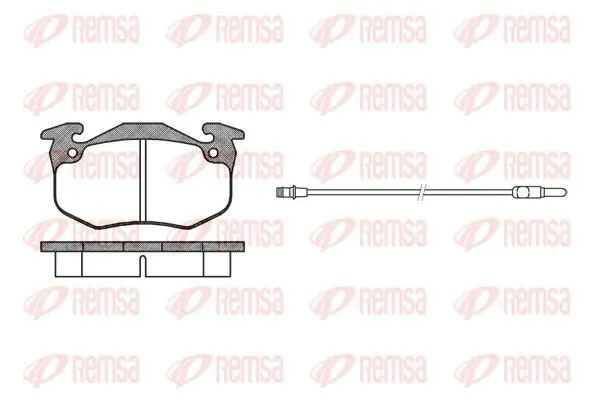 Handler.Part Brake pad set, disc brake KAWE 014412 2