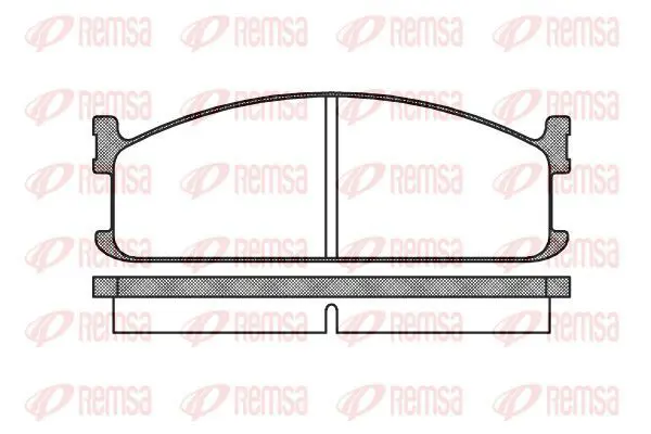 Handler.Part Brake pad set, disc brake KAWE 020400 2