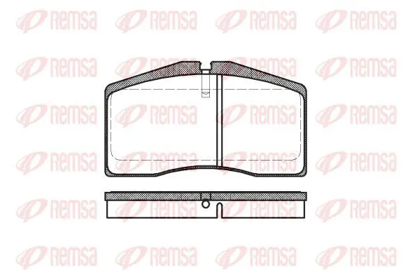 Handler.Part Brake pad set, disc brake KAWE 044800 2