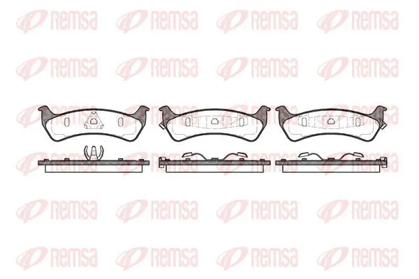 Handler.Part Brake pad set, disc brake KAWE 047002 2