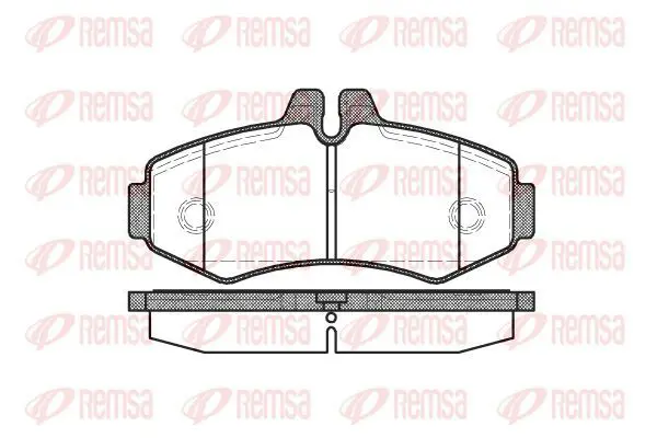 Handler.Part Brake pad set, disc brake KAWE 070100 2