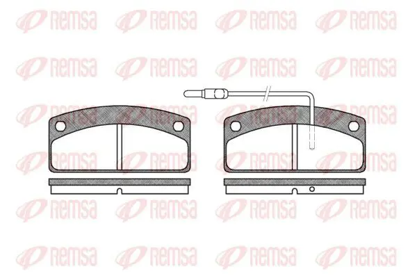 Handler.Part Brake pad set, disc brake KAWE 072502 2